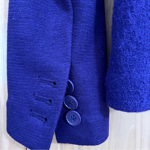 Talbots Plum Purple Wool Blend Blazer Size 10P NWT - Picture 5 of 10